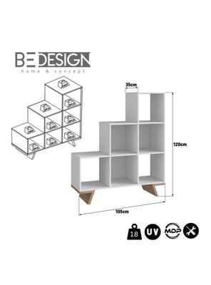 Imagen 2 del producto Estante Organizador B128 Blanco
