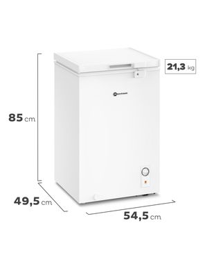 Imagen 2 del producto Freezer Horizontal Dual Frío Directo 99 Litros M100D