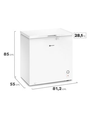 Imagen 2 del producto Freezer Horizontal Dual Frío Directo 198 Litros M200D