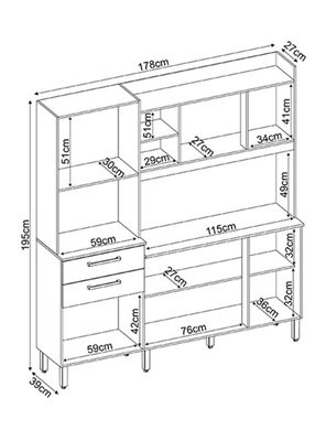 Imagen 2 del producto Kit Cocina Select Avena Grafito