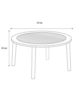 Imagen 2 del producto Mesa Diseño 3 Lateral Málaga