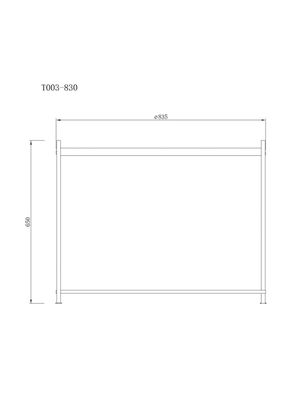 Imagen 2 del producto Mesa Diseño 3 Lateral Barcelona