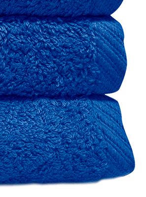 Imagen 2 del producto Toalla de Mano Algodón 45x90 cm Azul 500 grs