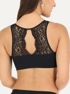 Imagen 2 del producto Sostén Seamless Detalle Espalda Encaje