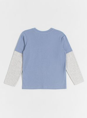 Imagen 2 del producto Polera Doble Manga con Estampado Focal