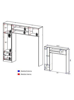 Imagen 2 del producto Ropero Áereo Essenciale