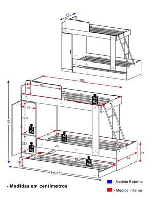 Imagen 2 del producto Camarote Essencial Blanco Kidscool