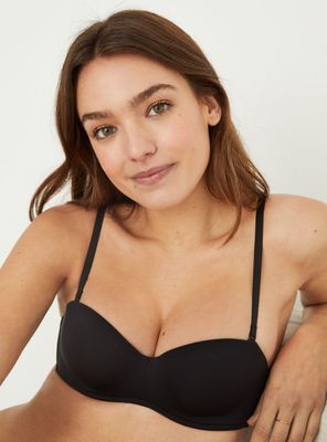 Sostén Elegant Microfibra Copa A Negro