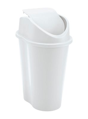 Basurero Rimax Vaiven 10 Litros Blanco