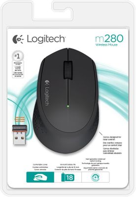 Imagen 2 del producto Mouse Logitech Inalámbrico M280 Negro