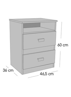 Imagen 2 del producto Diván Cama Bamboo 1.5 Plazas + Set Alicante + Textil