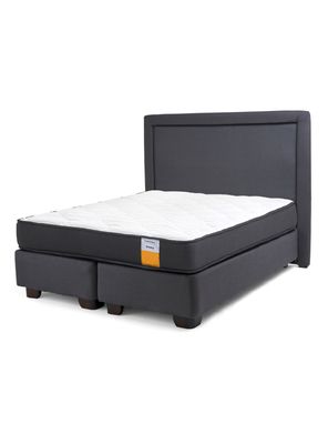 Cama Americana Funcional 2 Plazas Plus Base Dividida + Respaldo