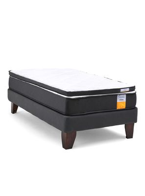 Imagen 2 del producto Cama Europea Funcional 1 Plaza Plus + Topper