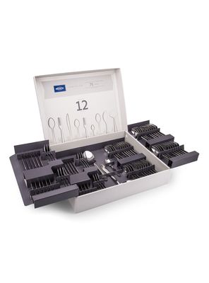 Juego Cubiertos 75 Piezas Lyon Acero Inoxidable
