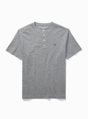 Polera AE Cuello Henley con Botones