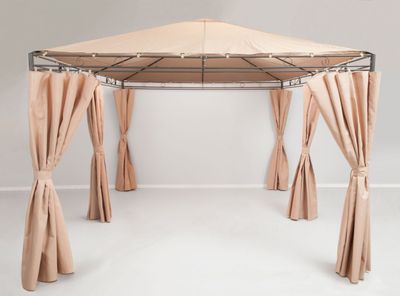 Imagen 2 del producto Pérgola 3x4 Cortinas 396x295x255 cm