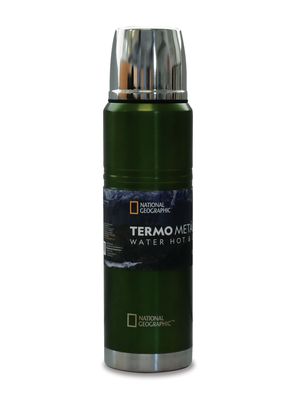 Termo National Geographic Metálico 1000ml Verde