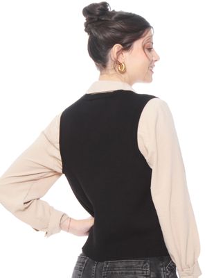 Imagen 2 del producto Chaleco sin Manga Abotonado en Delantero