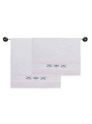 Juego de Toallas Mano + Baño Bordadas