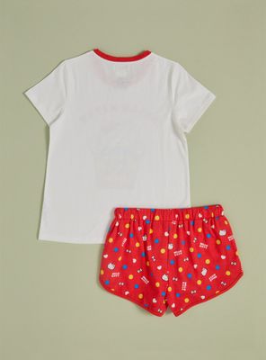 Imagen 2 del producto Pijama Estampado Glitter Pop Corn Hello Kitty