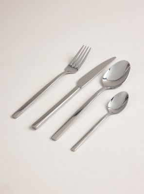 Set Cubiertos Cuadrados 24 Piezas