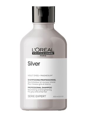 Imagen 1 del producto Shampoo Matizador Violeta Cabello Grises y Blancos Silver 300 ml