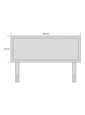 Imagen 2 del producto Respaldo Alicante Café 2 Plazas