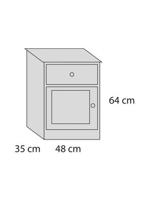 Imagen 2 del producto Velador Villareal Derecho