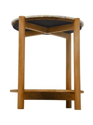 Imagen 2 del producto Mesa Lateral Tirana Mármol 60 cm