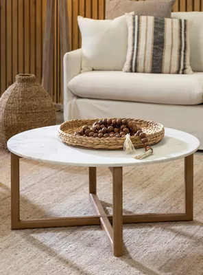 Mesa de Centro Tirana Mármol 90 cm