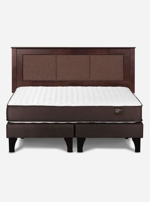 Imagen 2 del producto Cama Europea Ergo T 2 Plazas Base Dividida + Respaldo Rachel