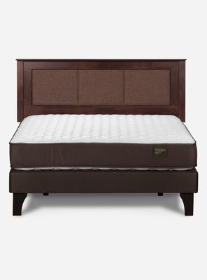 Cama Europea Ergo T 2 Plazas x200 cm + Respaldo Rachel