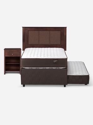 Diván Ergo T 1.5 Plazas + Set Rachel