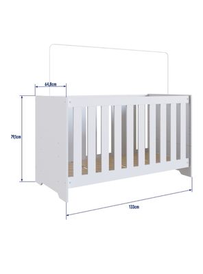 Imagen 2 del producto Cuna Harmony BY200 Blanca