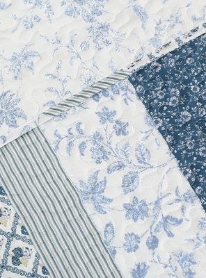 Imagen 2 del producto Quilt Flor Vertical 2 Plazas