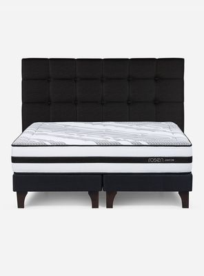 Imagen 2 del producto Cama Europea King Driven + Respaldo Issey Grafito