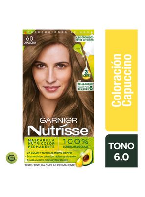 Tintura Garnier Nutrisse Cabello 60 Capuccino