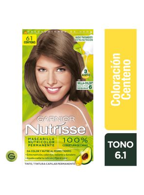 Tintura Garnier Nutrisse Cabello 61 Centeno