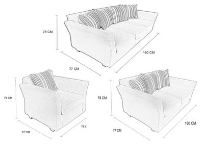 Imagen 2 del producto Juego de Living York 6C