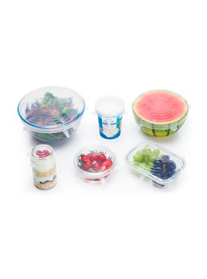 Imagen 2 del producto Set 6 Tapas de Silicona Flexible Multiusos