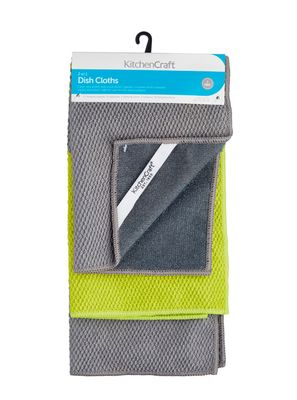 Set 3 Paños para Platos Microfibra