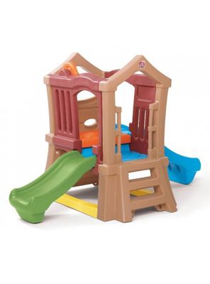 Centro de Juegos Doble Resbalín Step2