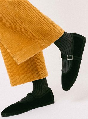 Ballerina Mary Jane Noir Mujer