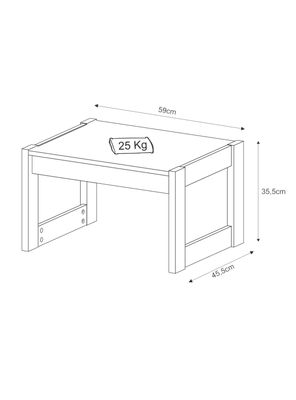 Imagen 2 del producto Mesa Lateral AZ1022