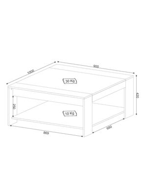 Imagen 2 del producto Mesa de Centro MC Tecnomobili