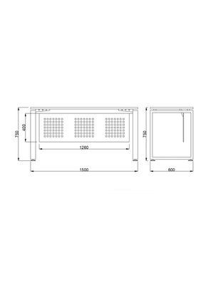 Imagen 2 del producto Escritorio Basflex Bench Individual