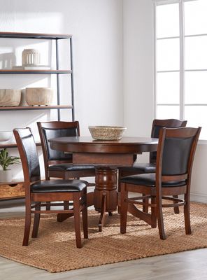 Juego de Comedor Extensible New Mirta + 4 Sillas