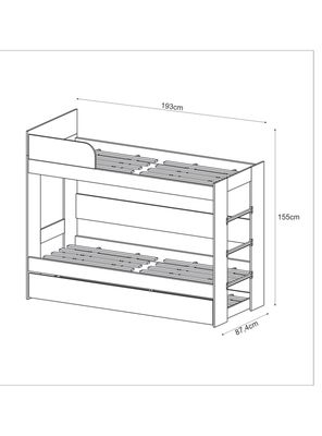Imagen 2 del producto Camarote Nido 1 Plaza Vique