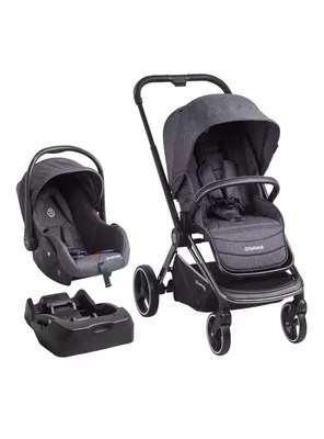 Coche Travel System Sonic Negro Bebesit