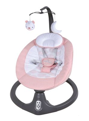 Silla Nido Bouncer Mecedora Baby Swing Rosada Bebesit